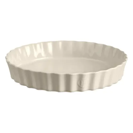 Emile Henry 12.6" x 2.2" Extra Large Deep Tart Dish image {6}