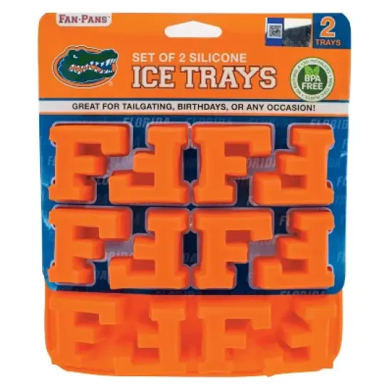 MasterPieces FanPans 2-Pack Team Ice Cube Trays - NCAA Florida Gators image {1}