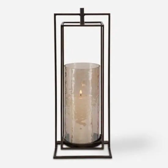 Uttermost Wenman Bronze Candleholder image {5}