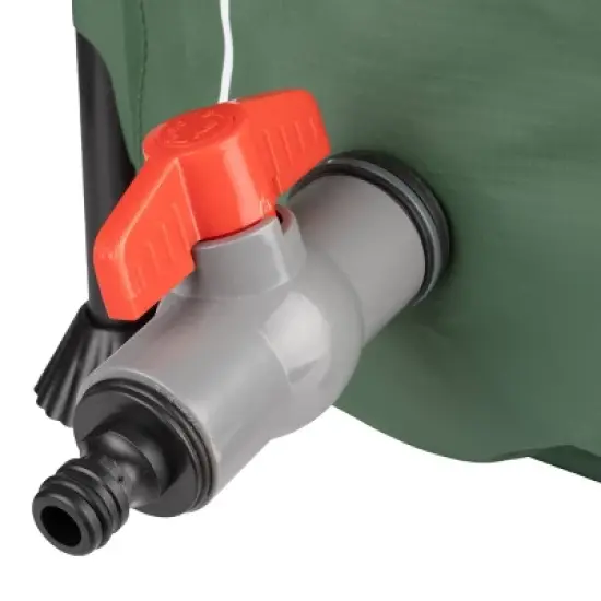 Pure Garden 13.2gal Collapsible Portable Rain Barrel: 50L Capacity, PVC, Corrosion-Resistant, Easy Setup image {7}