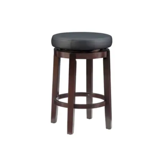 Maya Swivel Backless Counter Height Barstool - Linon image {8}