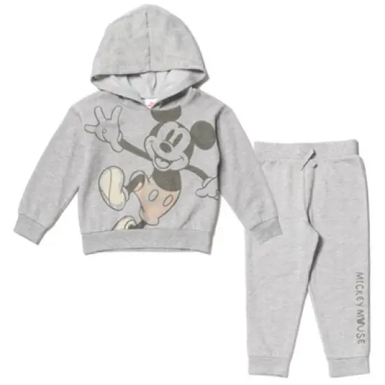 Disney Mickey Mouse Fleece Pullover Hoodie and Jogger Pants Set Toddler  image {7}