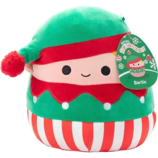 Squishmallows 8-Inch Bartie & Emmy Elves Set- Official Jazwares Plush - Collectible Soft & Squishy Elf Stuffed Animal Toy- Gift for Kids, Girls & Boys image {2}