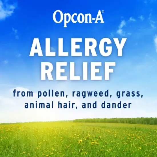 Opcon-A Allergy Eye Drops for Itch and Redness Relief - 0.5 fl oz image {2}