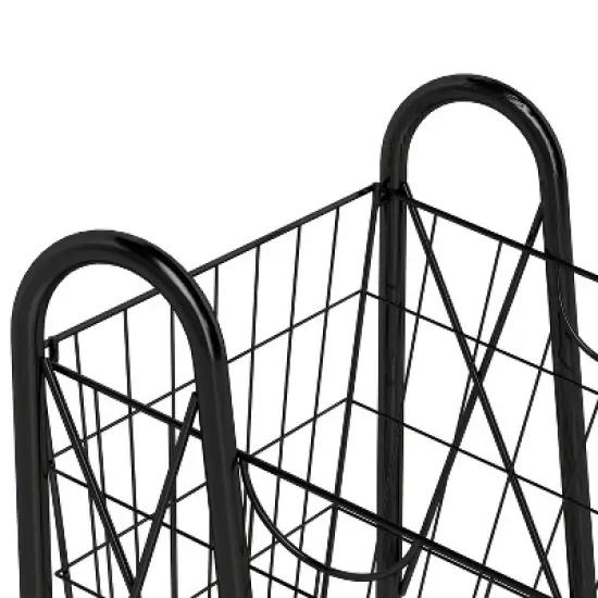 Chery Life 3-Tier Kitchen Storage Basket , Freestanding Metal Wire Rack for Fruit, Vegetables, Pantry Items image {3}