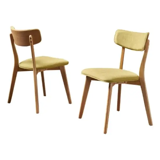 Set of 2 Chazz Mid-Century Dining Chair - Christopher Knight Home image {7}