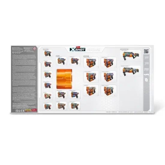 XSHOT Skins Sonic Last Stand Toy Dart Blaster by ZURU: ABS Material, Manual Power, Dart Blasters. image {6}