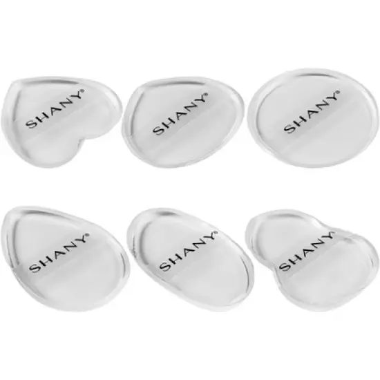 SHANY Stay Jelly Silicone Makeup Blender Sponge Set  - 6 pieces image {4}