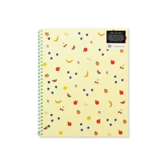 Best Year Ever Spiral Notebook Multi Fruit, School Supplies image {4}