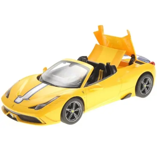 Ready! Set! Go! Link 1:14 RC Ferrari 458 Speciale A Radio Remote Control Sports Car - Yellow image {8}
