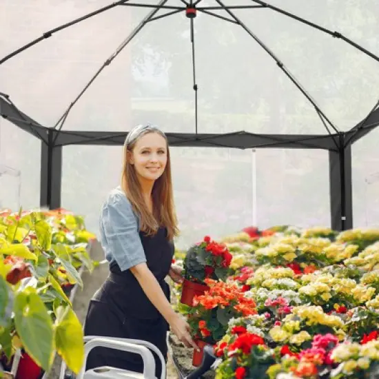 EAGLE PEAK 10x10 Portable Walk in Greenhouse image {1}