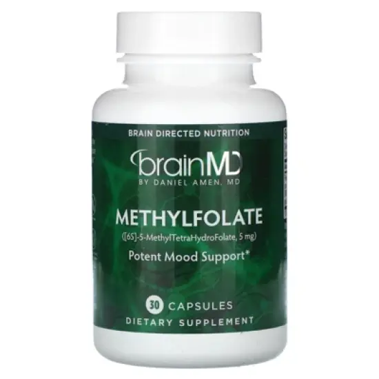 BrainMD Methylfolate, 5,000 mcg , 30 Capsules image {4}