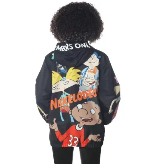 Members Only - Women's Hey Arnold Windbreaker Oversized Jacket image {1}