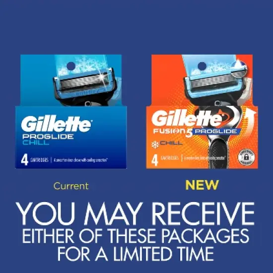 Gillette ProGlide Chill Razor Refills for Men image {2}