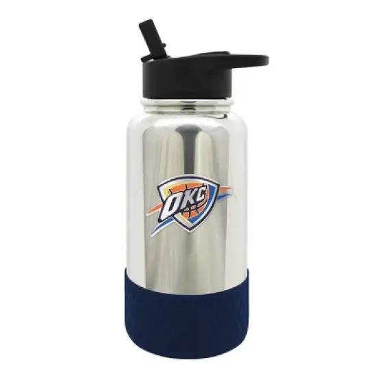 NBA Oklahoma City Thunder 32oz Thirst Hydration Water Bottle image {1}