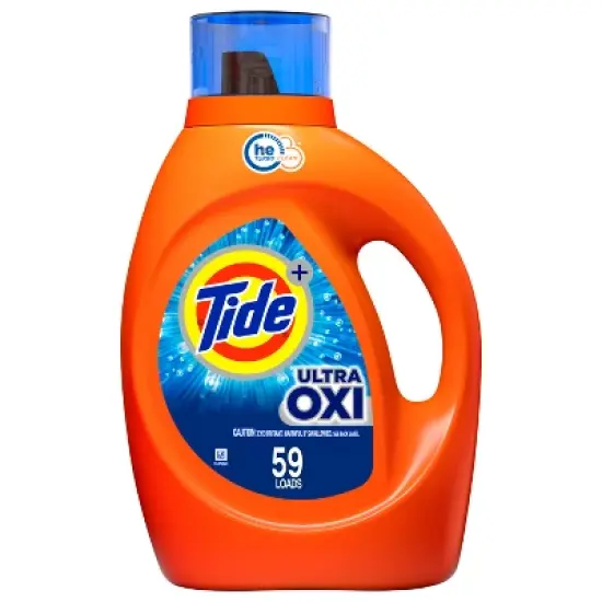 Tide Plus Ultra Oxi Liquid Laundry Detergent image {9}