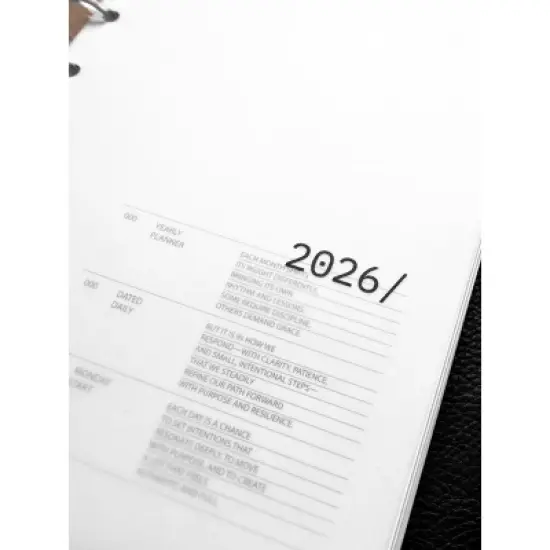 2026 Monthly Vellum Dashboard Overlays | Avant Garde | Cloth & Paper image {2}