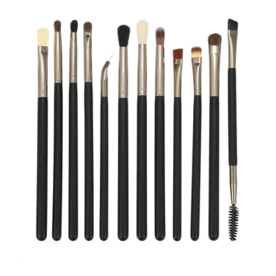 Unique Bargains Eye Makeup Brushes Travel Makeup Brush Set Eyeshadow Eyebrow Eyeliner Makeup Brushes Set 1 Set image {6}