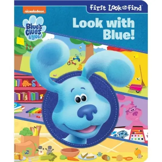 Nickelodeon Blue's Clues & You!: Look with Blue! First Look and Find Gift Set Book and Blue Plush - by  Pi Kids (Mixed Media Product) image {2}