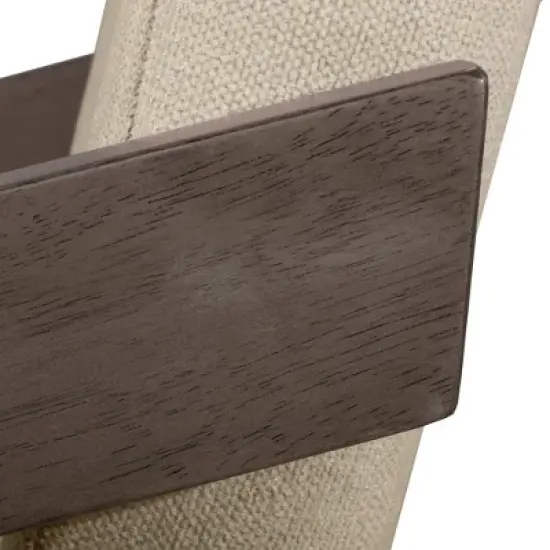 36" Snyder NonSwivel Barstool Aged Gray/Ecru - Hillsdale Furniture image {2}