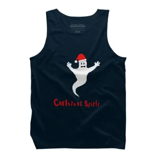 Men's Design By Humans Christmas spirit By darkorikalo Tank Top image {5}
