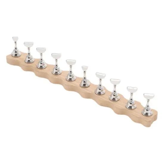Unique Bargains Wavy Nail Display Stand 1 Set image {6}