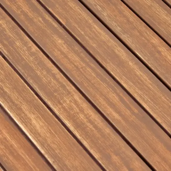 Villa 9pc Wood and Wicker Expandable Dining Set Brown and Cream - Christopher Knight Home image {5}