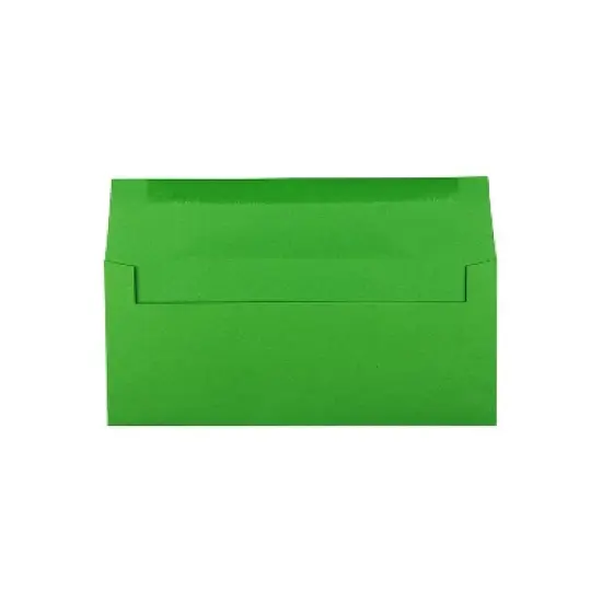JAM Paper #10 Business Envelope 4 1/8" x 9 1/2" Green 25/Pack (15862) image {1}