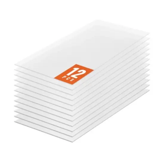 VEVOR 12 Pack Polycarbonate Greenhouse Panels, 2' X 4' X 0.24'' Roof Panels Sheets, Waterproof UV Protected Corrugated Plastic Roofing image {8}