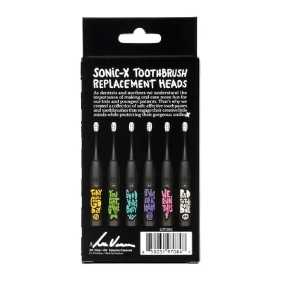 Made By Dentists Sonic X Electric Toothbrush Replacement Heads - 3ct image {2}