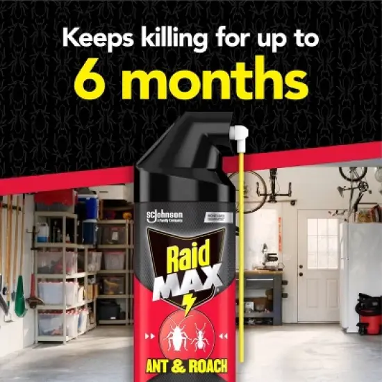 Raid Max Ant and Roach Killer Bug Spray - 14.5oz image {2}