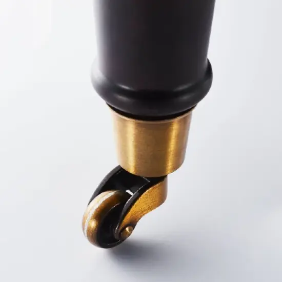 Mercer Rolled Upholstered Armchair with Casters - Threshold&trade; designed with Studio McGee image {5}