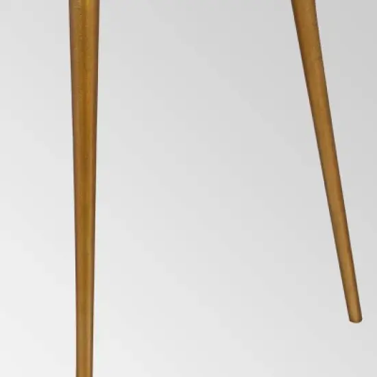Everts Modern Accent Table Brass - Christopher Knight Home image {2}