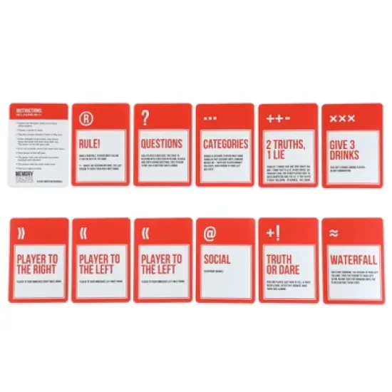 Foster & Rye Memory Eraser - Card Matching Games for Adults, Classic Matching Card Game image {5}