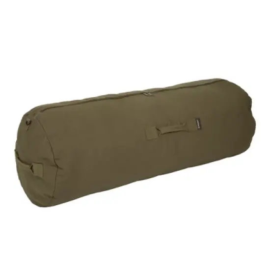 Stansport Cotton Canvas Duffel Bag With Handles O.D. image {8}
