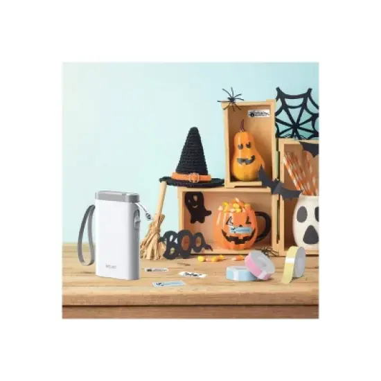 Nelko P21 Bluetooth Label Printer White with 14x40mm 100pc Roll and 14x40mm 180pc Roll image {3}