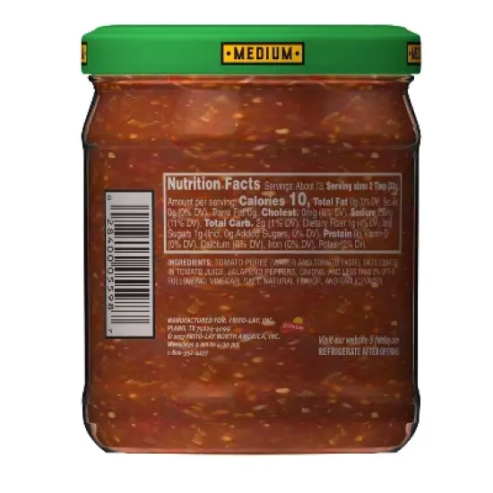 Tostitos Chunky Salsa Medium  - 15.5oz Dip image {1}
