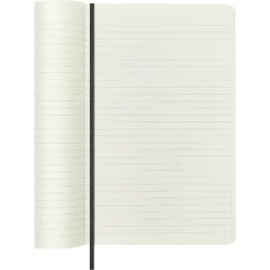 Moleskine Vegea Boa Large Ruled Notebook Soft Black Box: Journal, Lined Paper, 5x8.25", Soft Cover, 176 Pages image {2}