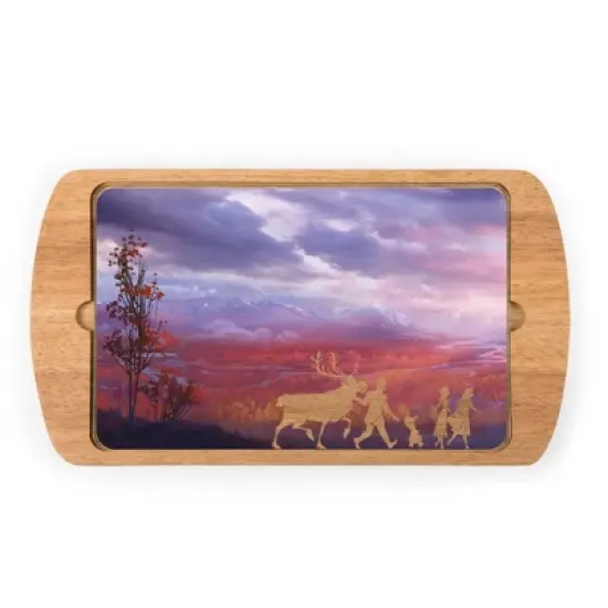 Toscana Disney Frozen 2 Billboard Glass Top Serving Tray image {8}