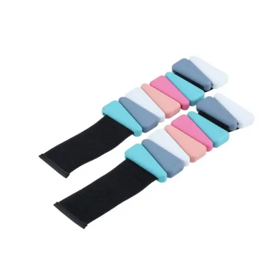 2pk Adjustable Weights: Vivitar Ankle & Leg Weights, 2 lbs Pair, Iron, Blue image {2}