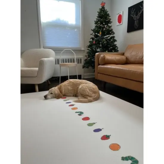 LITTLE Bot Ofie Mat x World of Eric Carle Activity Play Center - Caterpillar Life + Country Road Nordic image {4}