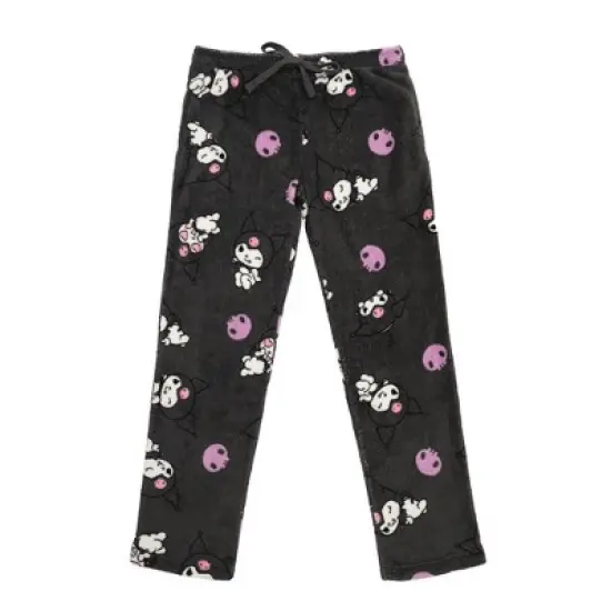 Kuromi Plush Women's Pajama Pant image {3}