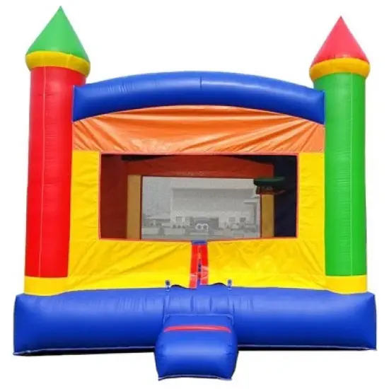 Pogo Bounce House Crossover Kids Inflatable Bounce House with Blower image {8}