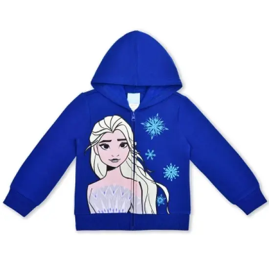 Disney Girl's 3-Pack Frozen Sisters For Life Short Sleeve Graphic Tee, Hoodie and Snowflake Legging Pant Set for toddler image {1}