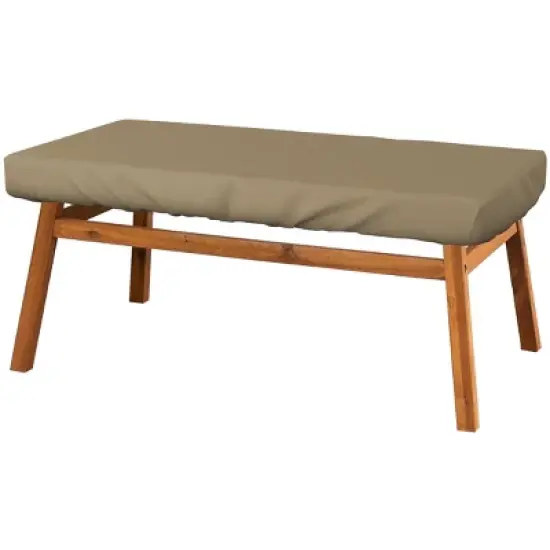 Covers&All Rectangular Table Top Cover, 1000D Outdoor Furniture Cover Waterproof, UV-Resistant image {7}