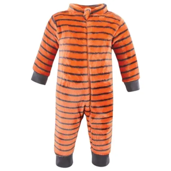 Hudson Baby Infant Boy Plush Jumpsuits, Camping image {3}