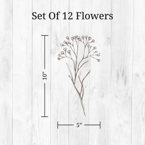 Floral Stems Wall Decor - Decalcomania image {4}