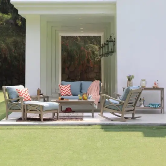 Abbington Teak Patio Coffee Table - Cambridge Casual image {3}