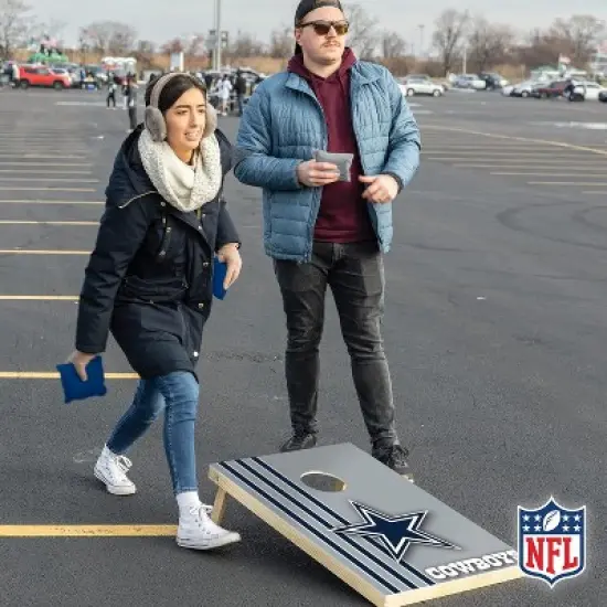 NFL Dallas Cowboys 2'x3' Wood Cornhole Set image {6}