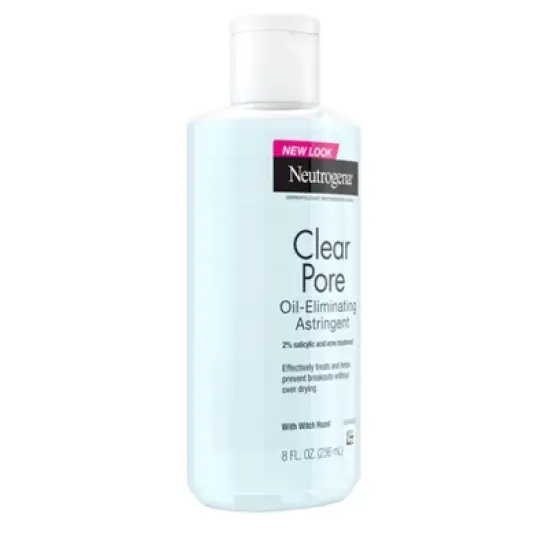 Neutrogena Clear Pore Oil-Eliminating Facial Astringent, Pore Clearing Treatment for Acne-Prone Skin - 8 fl oz image {6}